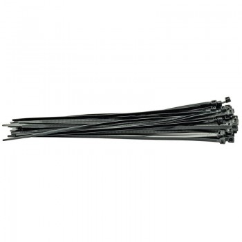 Cable Ties, 4.8 x 300mm, Black (Pack of 100) Cable Ties, 4.8 x 300mm, Black (Pack of 100)