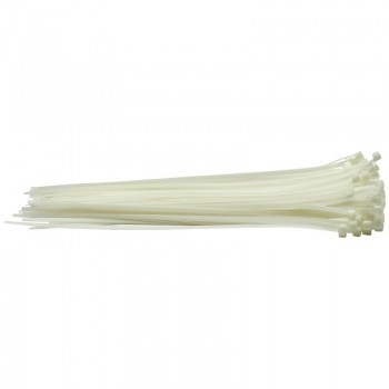 Cable Ties, 4.8 x 300mm, White (Pack of 100) Cable Ties, 4.8 x 300mm, White (Pack of 100)