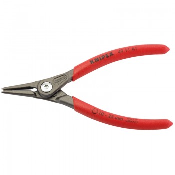 Knipex 49 11 A1 140mm External Straight Tip Circlip Pliers, 10 - 25mm Capacity Knipex 49 11 A1 140mm External Straight Tip Circlip Pliers, 10 - 25mm Capacity