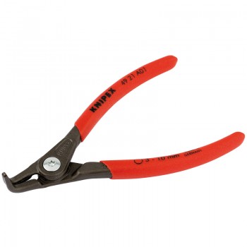 Knipex 49 21 A01 90° External Straight Tip Circlip Pliers, 3 - 10mm Capacity, 130mm Knipex 49 21 A01 90° External Straight Tip Circlip Pliers, 3 - 10mm Capacity, 130mm