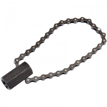 Chain Oil Filter Wrench, 1/2” Sq. Dr. or 24mm, 130mm Capacity Chain Oil Filter Wrench, 1/2” Sq. Dr. or 24mm, 130mm Capacity