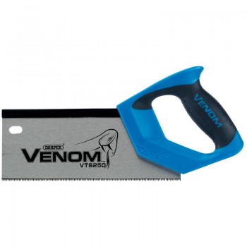 Draper Venom® Double Ground Tenon Saw, 250mm, 11tpi/12ppi Draper Venom® Double Ground Tenon Saw, 250mm, 11tpi/12ppi