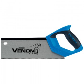 Draper Venom® Double Ground Tenon Saw, 300mm, 11tpi/12ppi Draper Venom® Double Ground Tenon Saw, 300mm, 11tpi/12ppi
