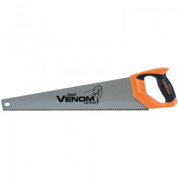 Draper Venom® First Fix Triple Ground Handsaw, 500mm, 7tpi/8ppi Draper Venom® First Fix Triple Ground Handsaw, 500mm, 7tpi/8ppi