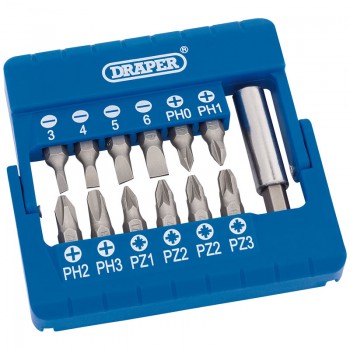 Screwdriver and Magnetic Bit Holder Set (13 Piece) Screwdriver and Magnetic Bit Holder Set (13 Piece)