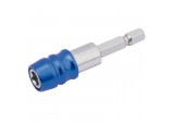 Quick Release Bit Holder, 65mm, 1/4&rdquo; (F) x 1/4&rdquo; (M)