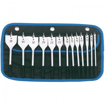 Flat Wood Bit Set (13 Piece) Flat Wood Bit Set (13 Piece)
