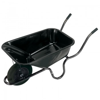 Metal Tray Contractors Wheelbarrow, 85L Metal Tray Contractors Wheelbarrow, 85L