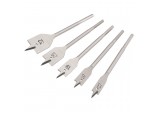 Flat Wood Bit Set, 13 - 32mm (5 Piece)