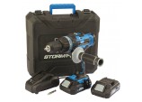 Draper Storm Force® 20V Combi Drill, 2 x 2.0Ah Batteries, 1 x Charger