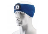 Headband with USB Rechargeable LED Torch, 1W, Blue, One Size