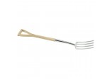 Draper Heritage Stainless Steel Border Fork with Ash Handle