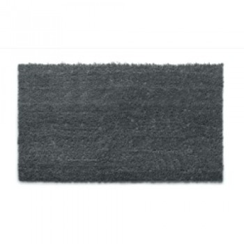 Grey Coco PVC Backed Mat - 40 x 70cm