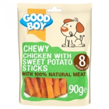 Chewy Chicken With Sweet Potato Sticks