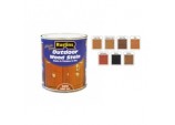 Quick Dry Outdoor Woodstain 250ml - Satin Mahogany