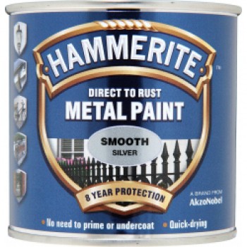 Metal Paint Smooth 250ml - Silver