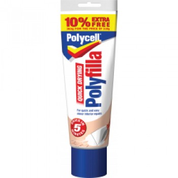 Quick Drying Polyfilla - 330g Plus 10% Free