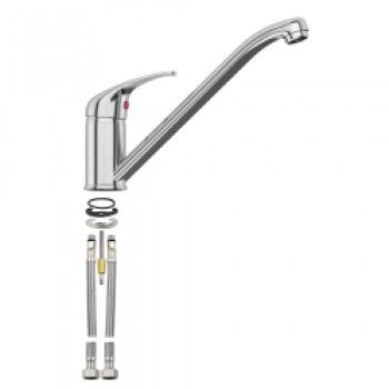 Sezana Mono Block Mixer Sink Tap - W: 43mm H: 170mm D: 246mm Sezana Mono Block Mixer Sink Tap - W: 43mm H: 170mm D: 246mm