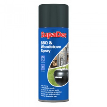 BBQ & Woodstove Spray Black - 400ml