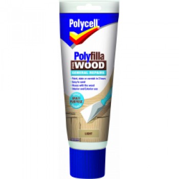 Polyfilla Wood General Repair - Light Tube 330gm Polyfilla Wood General Repair - Light Tube 330gm