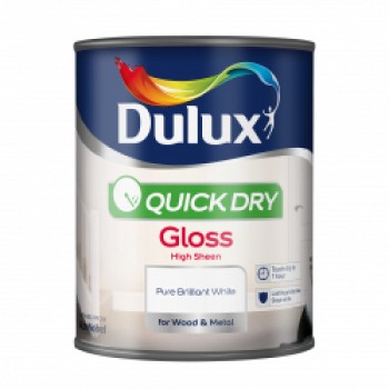 Quick Dry Gloss 2.5L - Pure Brilliant White