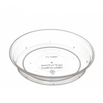 Saucer For Clear Pots - 11-18cm Saucer For Clear Pots - 11-18cm