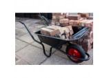 Boxed Black Builders Wheelbarrow - 90L