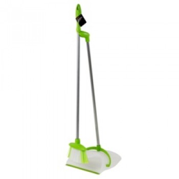 Long Handled Lobby Dustpan & Brush