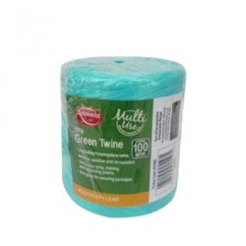 Green Poly Twine Spool - 100gm/150m Green Poly Twine Spool - 100gm/150m