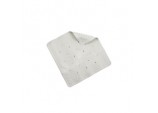 Basics Rubber Shower Mat - White