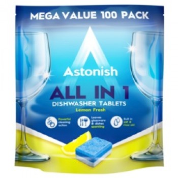 All In 1 Dishwasher Tablets - 100 Tabs All In 1 Dishwasher Tablets - 100 Tabs