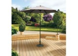 3m Crank & Tilt Parasol - Brown