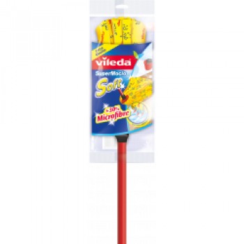 Supermocio Soft Head & Handle Mop - Single + Refill Supermocio Soft Head & Handle Mop - Single + Refill