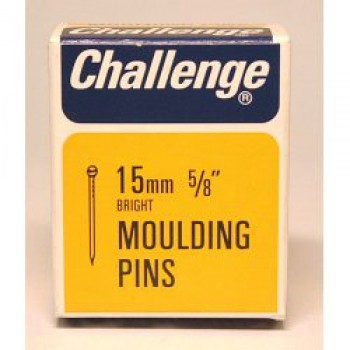 Moulding Pins (Veneer Pins) - Bright Steel (Box Pack) - 15mm Moulding Pins (Veneer Pins) - Bright Steel (Box Pack) - 15mm
