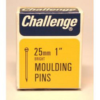 Moulding Pins (Veneer Pins) - Bright Steel (Box Pack) - 25mm Moulding Pins (Veneer Pins) - Bright Steel (Box Pack) - 25mm