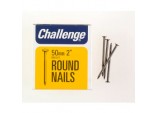 Round Wire Nails - Bright Steel (Box Pack) - 50mm