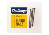 Round Wire Nails - Bright Steel (Box Pack) - 75mm