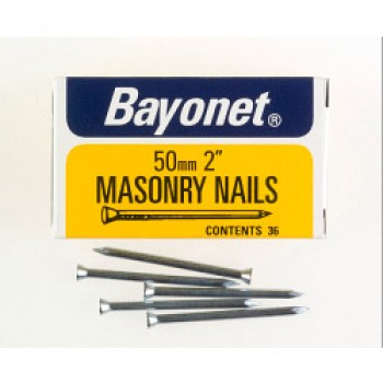 Masonry Nails - Zinc Plated (Box Pack) - 50mm