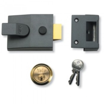Deadlocking Standard Nightlatch Security Lock - 40mm