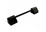 Toilet Seat Fitting Kit & Rod - Black