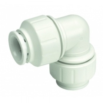 Equal Elbow Connector - 22mm Pack 5 - White Equal Elbow Connector - 22mm Pack 5 - White