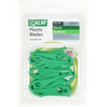 Plastic Blades - Pack of 20 Plastic Blades - Pack of 20