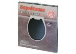 Plastic Black Toilet Seat