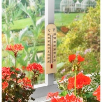 Wooden Thermometer - 12’’ (30cm) Wooden Thermometer - 12’’ (30cm)