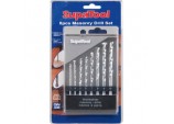 Masonry Drill Bits - 8 Piece