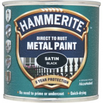 Metal Paint Satin 250ml - Black Metal Paint Satin 250ml - Black