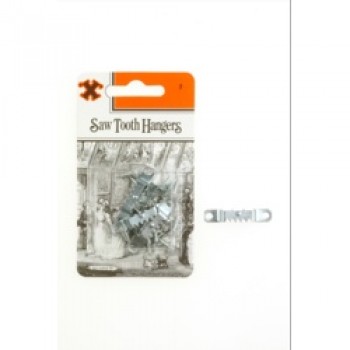 Saw Tooth Hangers - Zinc Plated (Blister Pack)